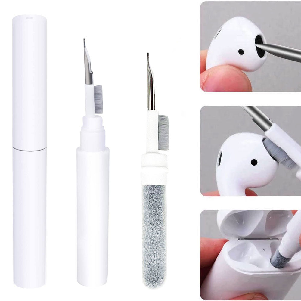 Earbud Cleaner Tool for Airpod Earbud Cleaner Pen Kit, Bluetooth Earbuds Cleaning Pen, Cleaning Dirt & Gunk from Devices with Small Crevices